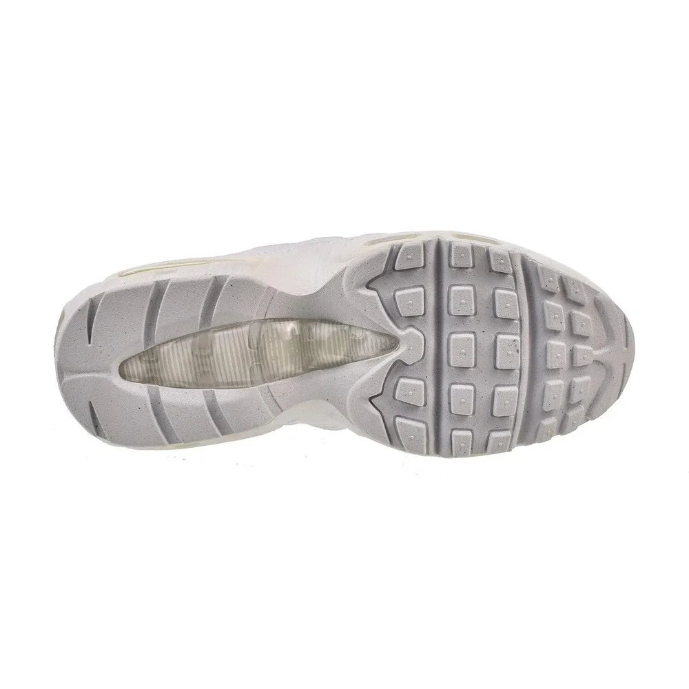 Nike Air Max 95 Recraft (GS) Big Kids Size 7Y‎ Shoes Triple White CJ3906-100 NEW